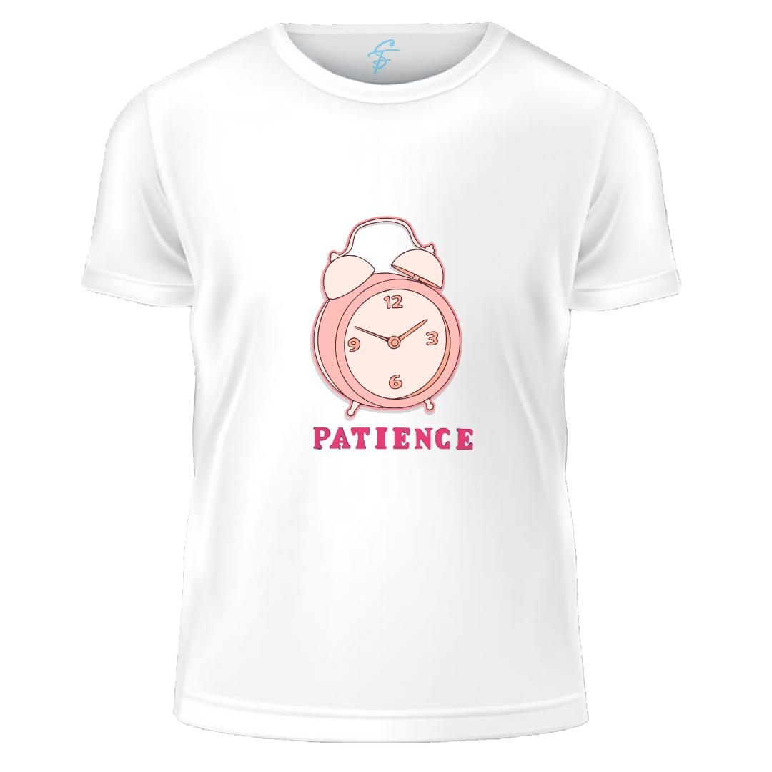 PATIENCE, T-Shirt, 100% Cotton